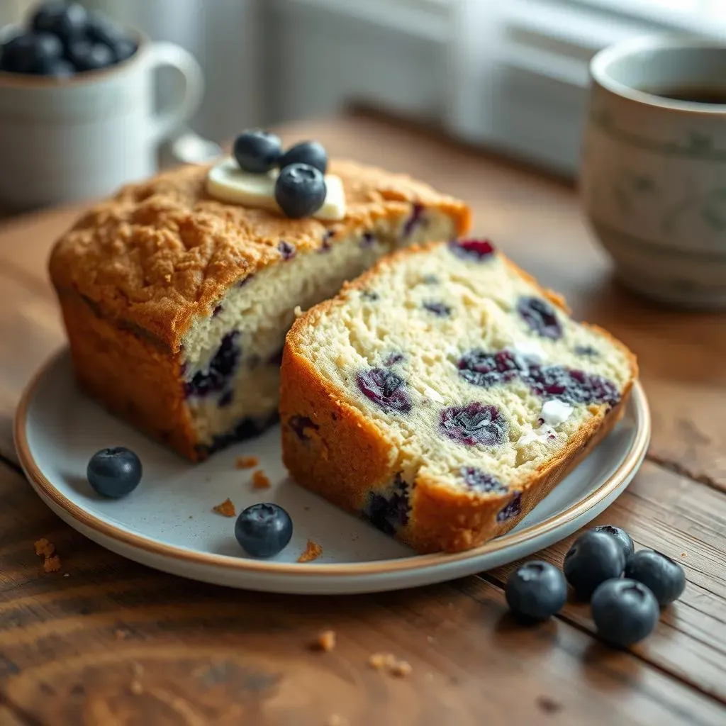 Secrets to a Perfectly Moist Blueberry Sour Cream Coffee Cake