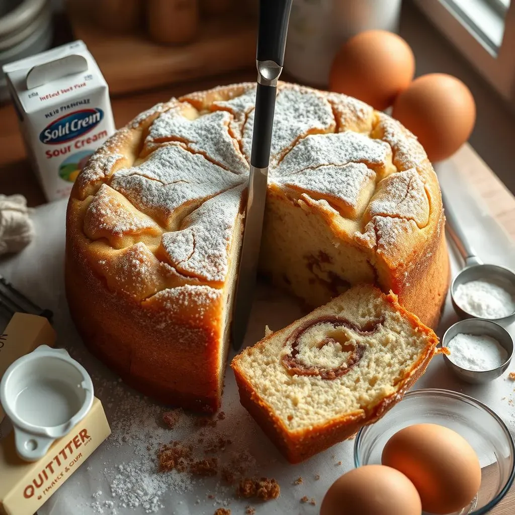 Secrets to a Perfectly Moist Sour Cream Coffee Cake