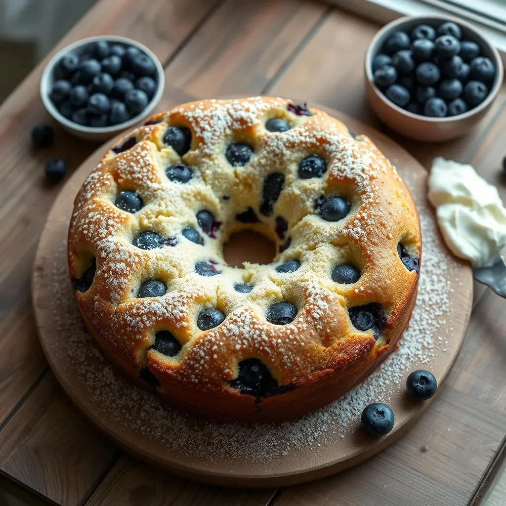 Secrets to the Perfect Blueberry Sour Cream Coffee Cake, Ina Garten Style