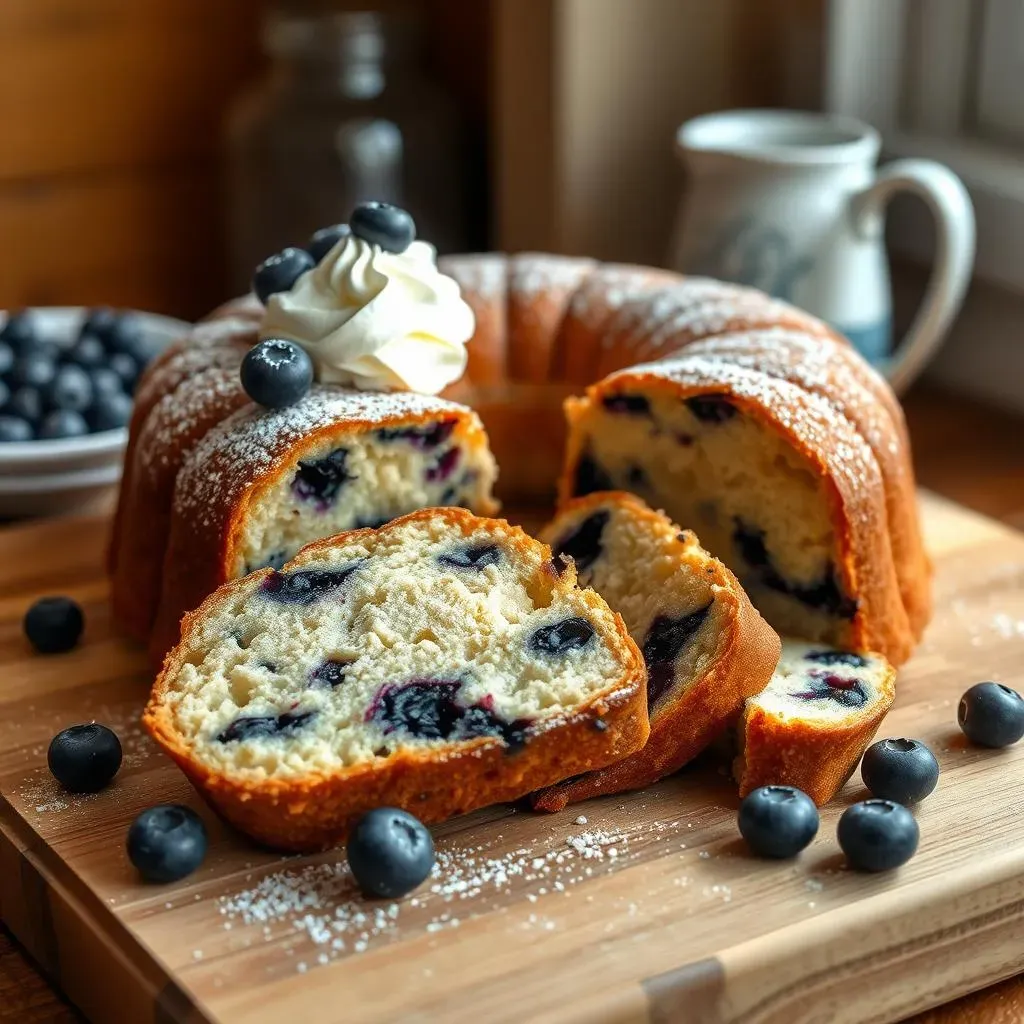 Serving and Storing Your Delicious Blueberry Coffee Cake