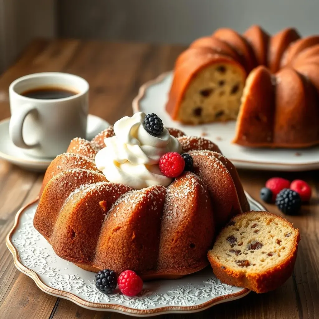 Serving and Storing Your Delicious Coffee Bundt Cake