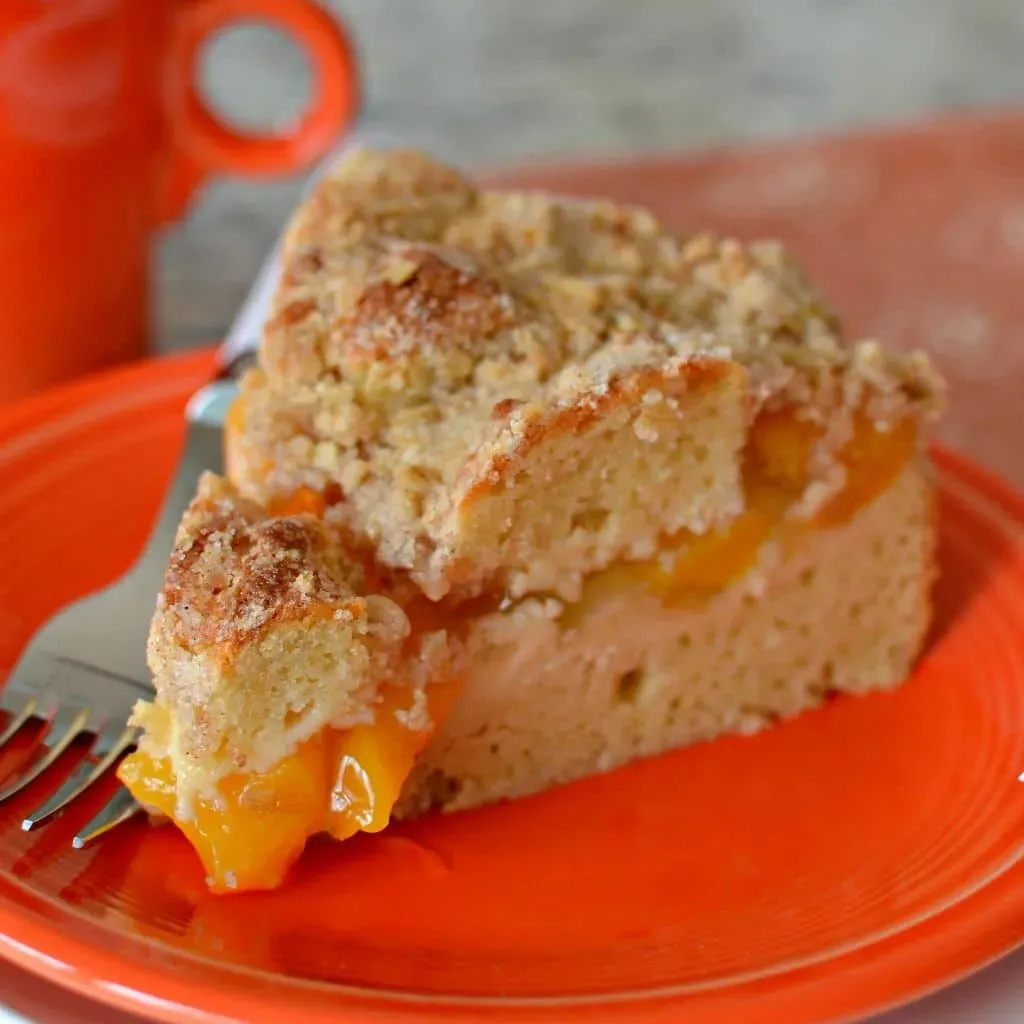 Serving and Storing Your Delicious Peach Sour Cream Coffee Cake