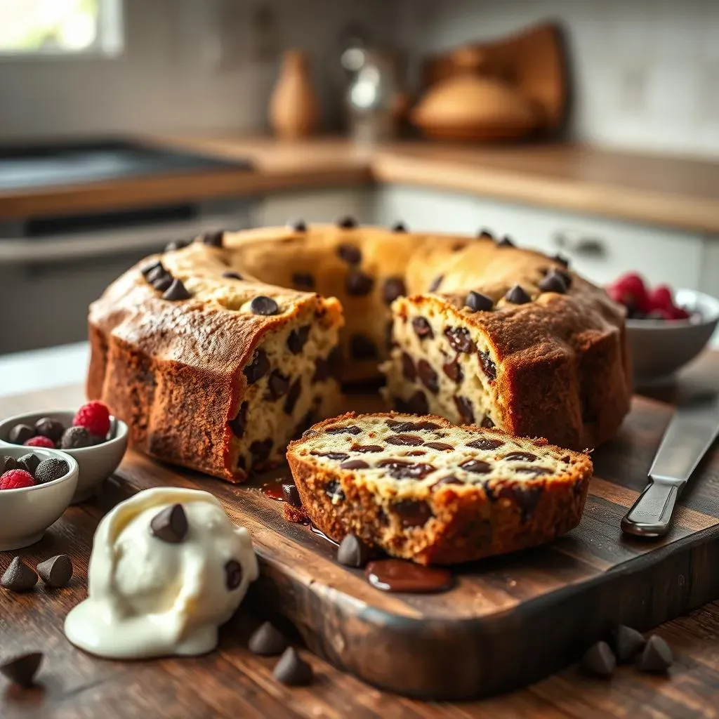 Serving and Storing Your Delicious Sour Cream Chocolate Chip Coffee Cake