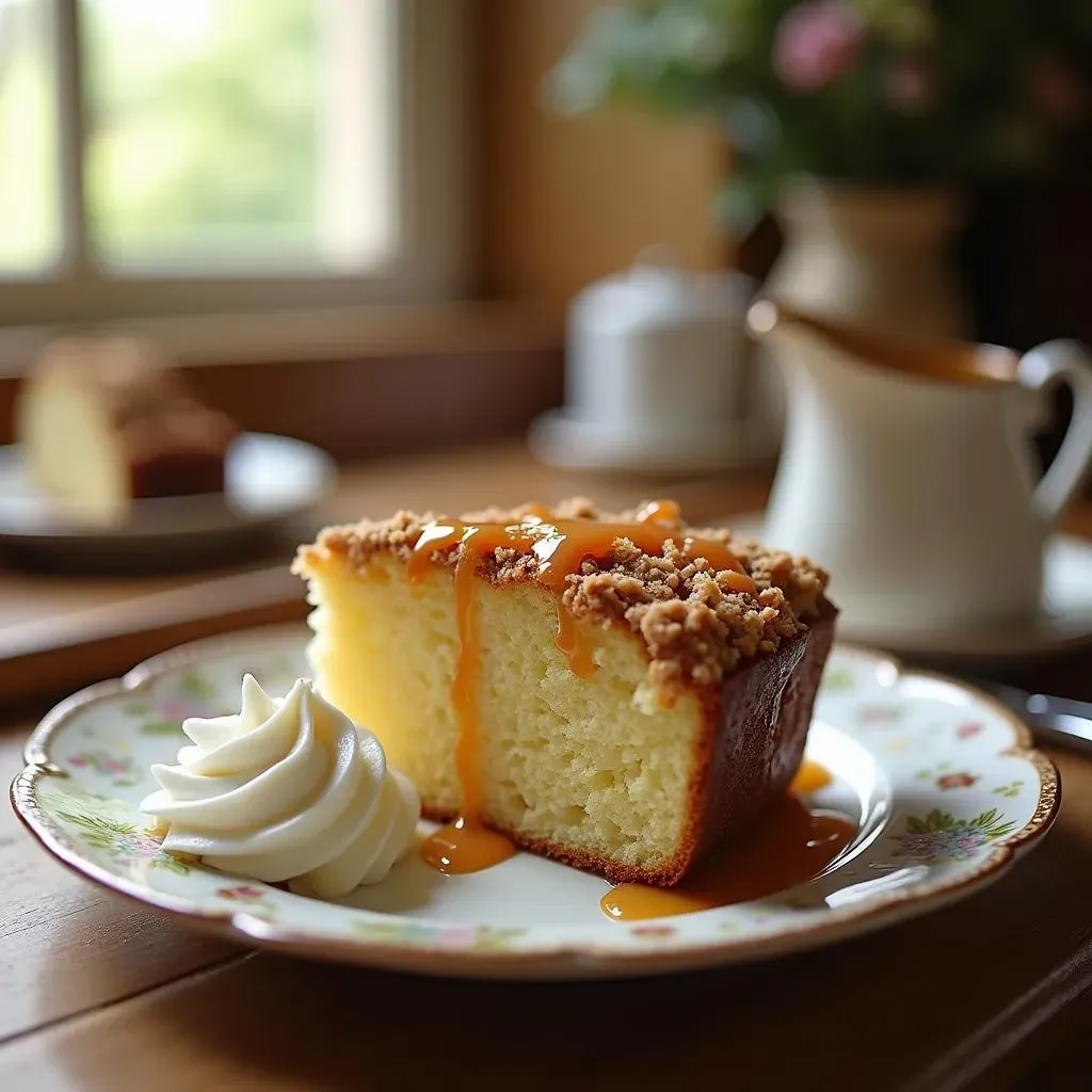 Serving and Storing Your Delicious Streusel Sour Cream Coffee Cake