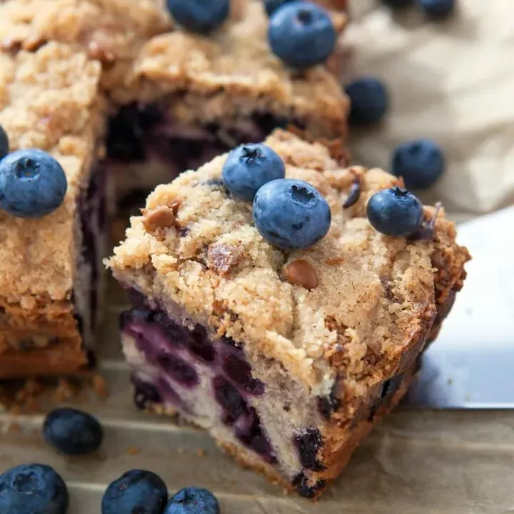 Serving and Storing Your Keto Blueberry Sour Cream Coffee Cake