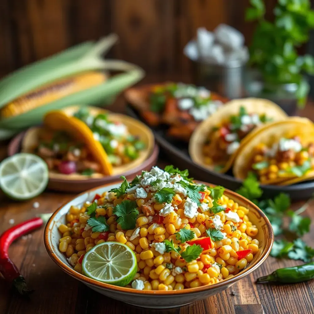 Serving Suggestions and Variations for Mexican Street Corn Salad