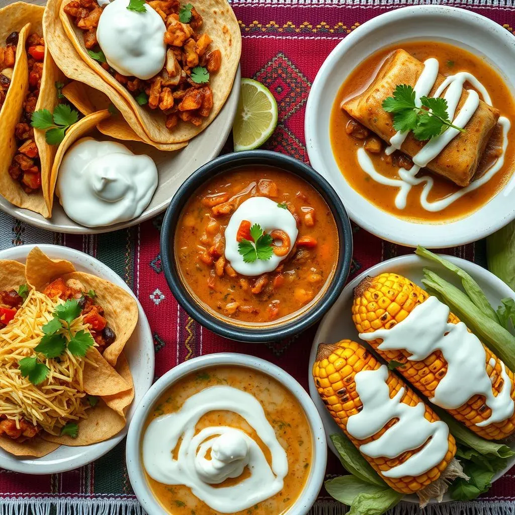 Serving Suggestions: Elevate Your Dishes with Mexican Style Sour Cream