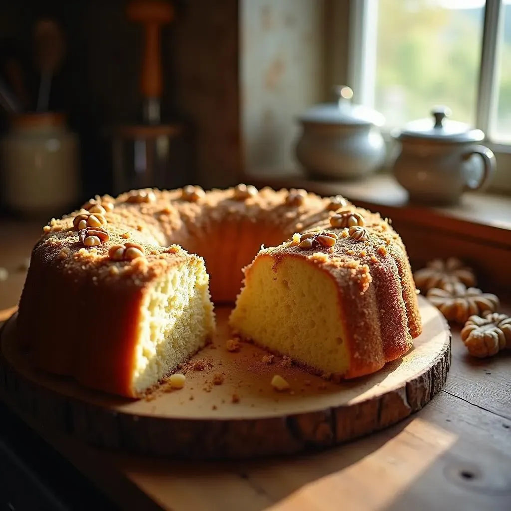 Ultimate Sour Cream Coffee Cake with Walnuts Recipe