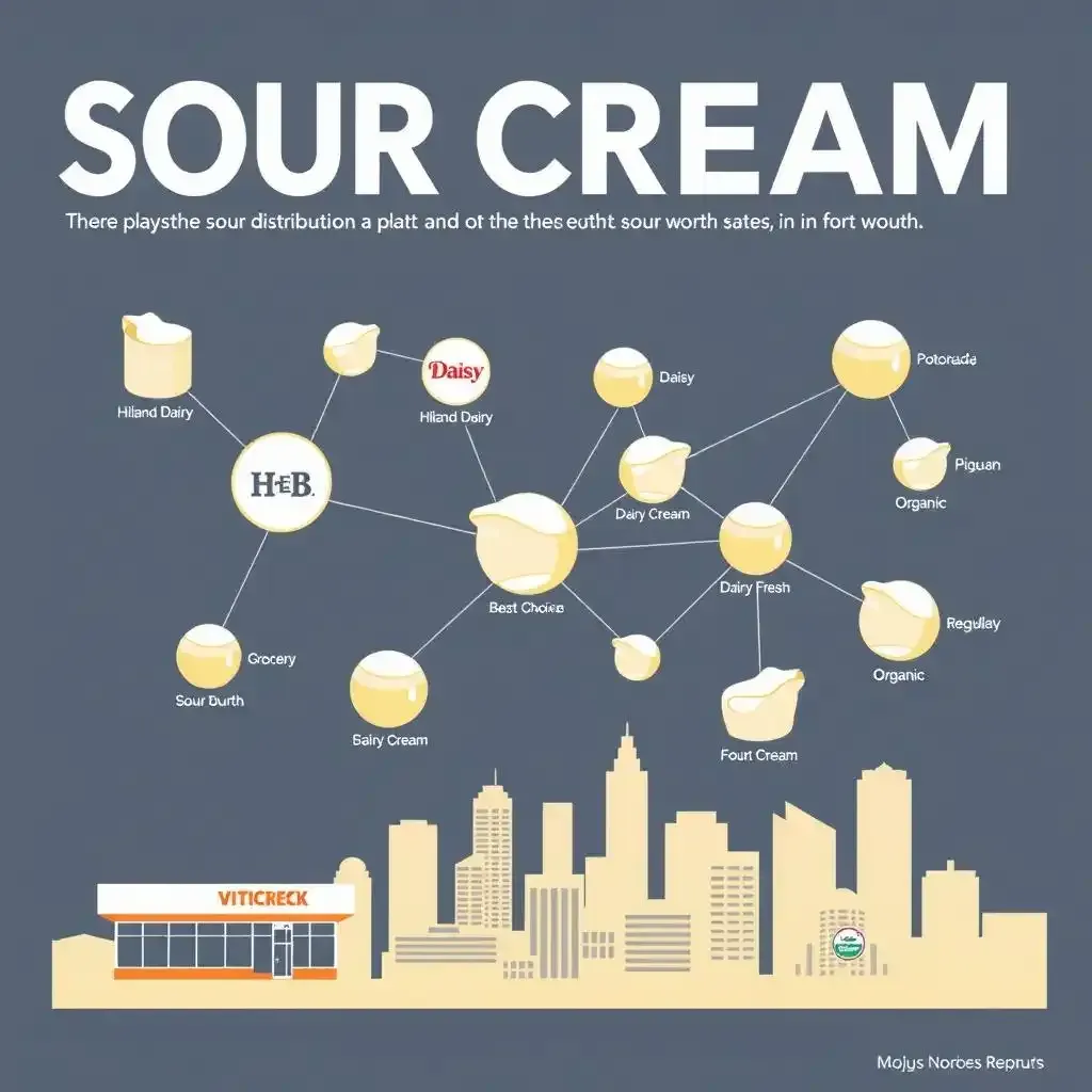 Sour Cream Distribution Fort Worth Major Players And Their Reach