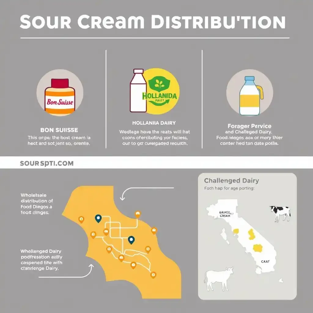 Sour Cream Distribution San Diego Major Players And Their Reach