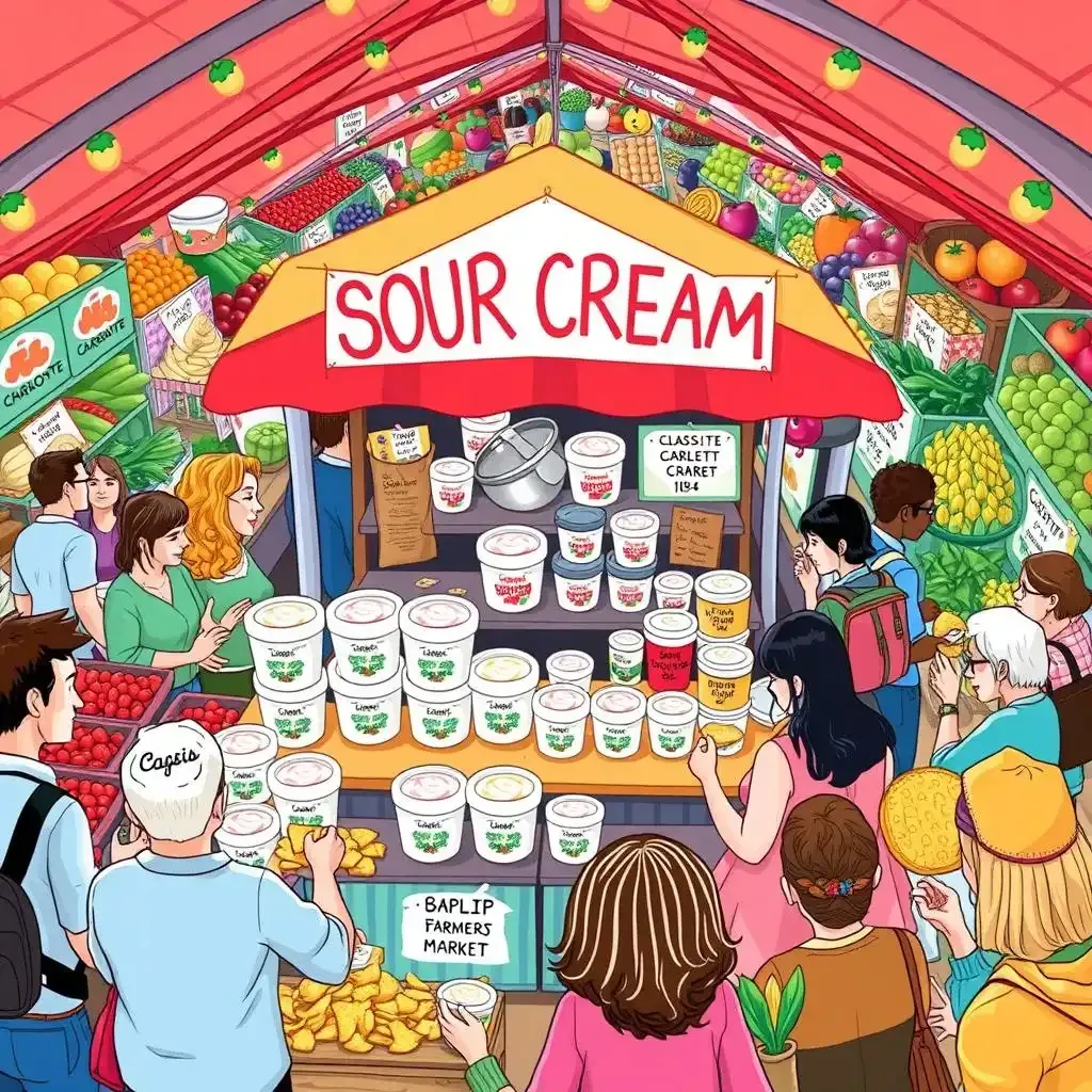 Sour Cream Market Charlotte A Creamy Overview