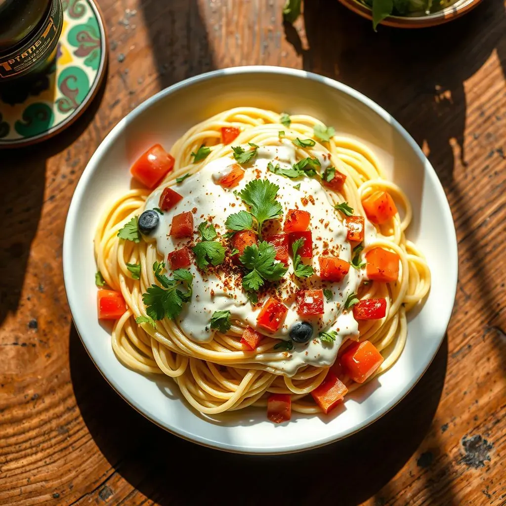 Easy Sour Cream Mexican Spaghetti: Craveable Comfort Food!