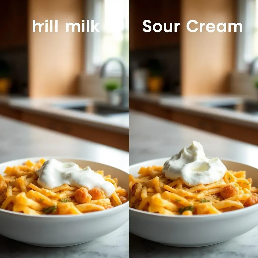 Sour Cream vs. Milk: The Great Swap