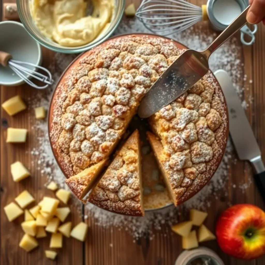 StepbyStep Baking Instructions for Apple Sour Cream Coffee Cake