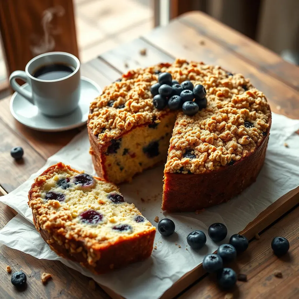 StepbyStep: Baking Your Dream Sour Cream Blueberry Coffee Cake