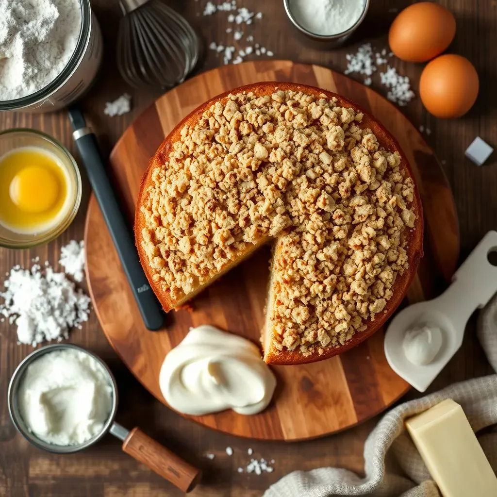 StepbyStep: Baking Your King Arthur Sour Cream Coffee Cake