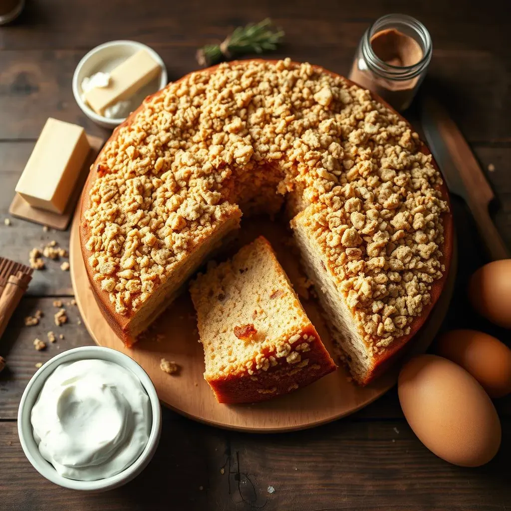 StepbyStep: Baking Your Own Jewish Coffee Cake Sour Cream Masterpiece