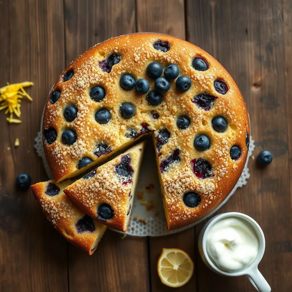StepbyStep: Baking Your Own Lemon Blueberry Sour Cream Coffee Cake