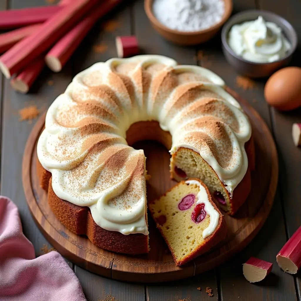 StepbyStep: Baking Your Own Rhubarb Coffee Cake with Sour Cream
