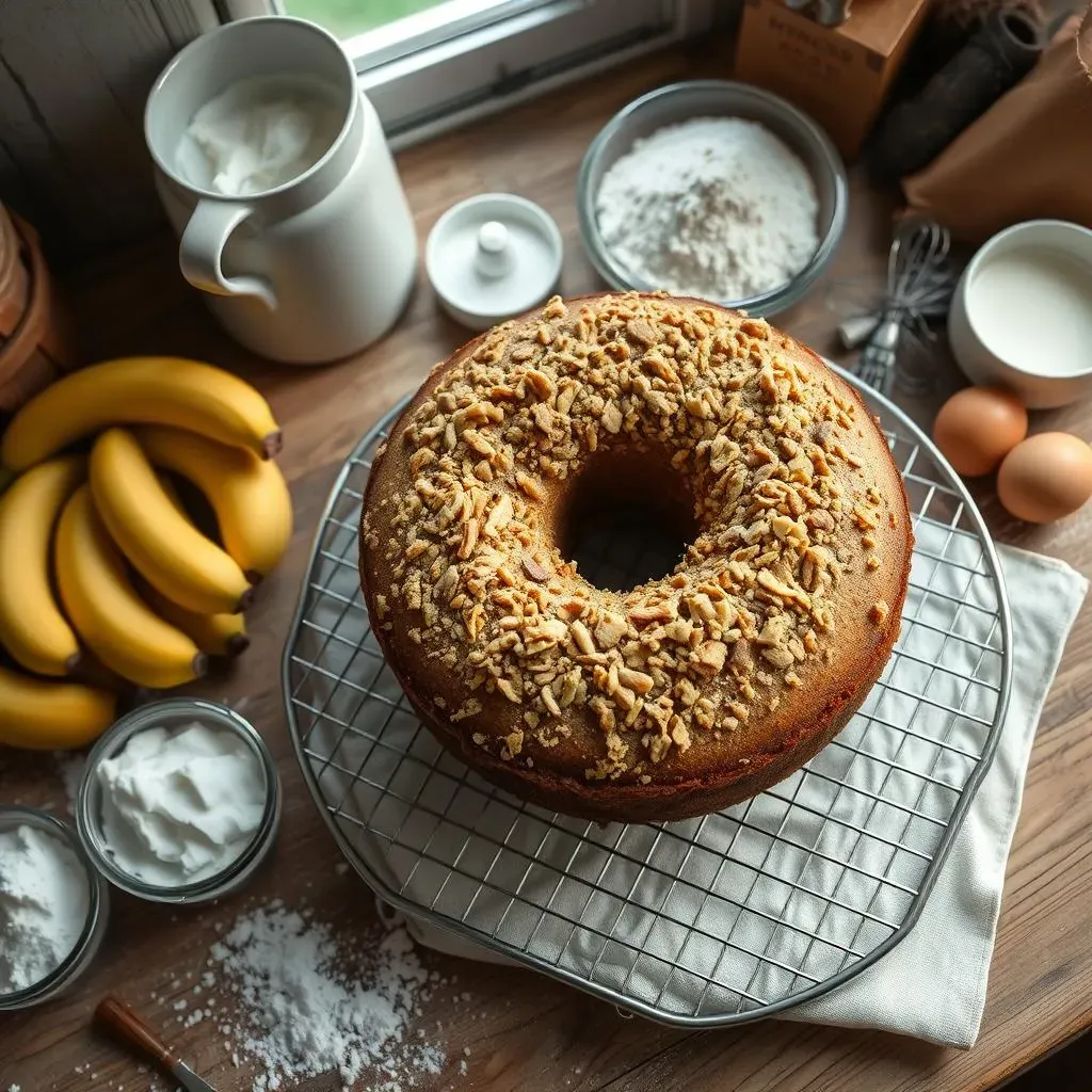 StepbyStep: Baking Your Sour Cream Banana Coffee Cake to Perfection