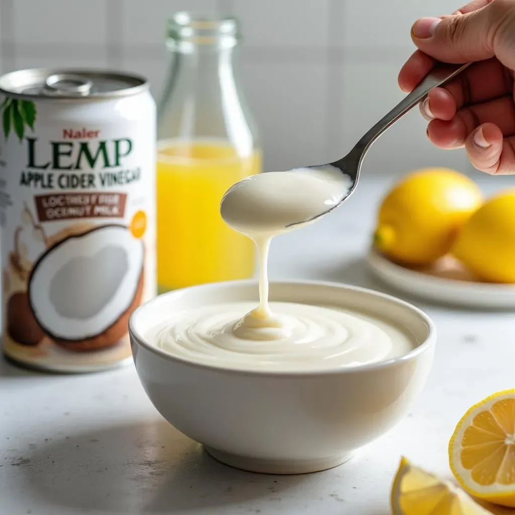 StepbyStep: Making Vegan Sour Cream with Coconut Milk