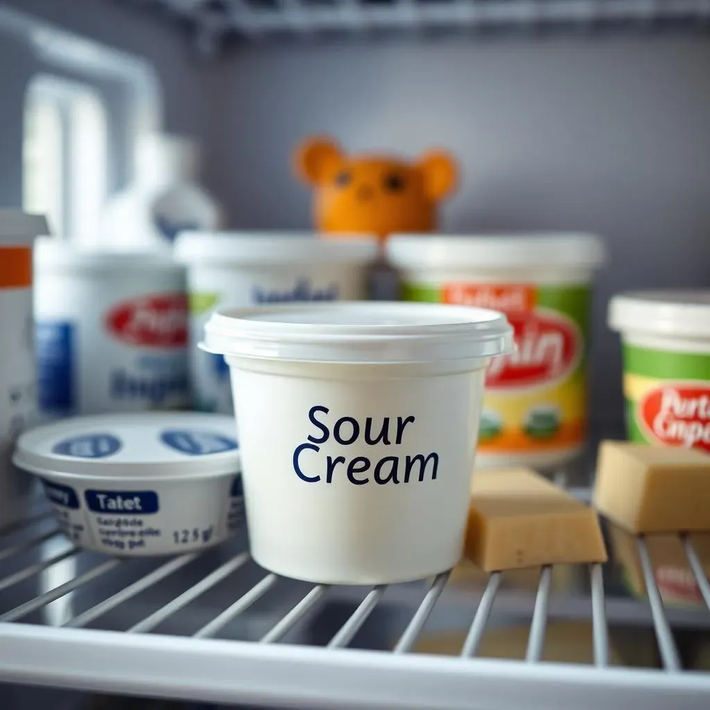 Storing and Handling Your 8 oz Sour Cream