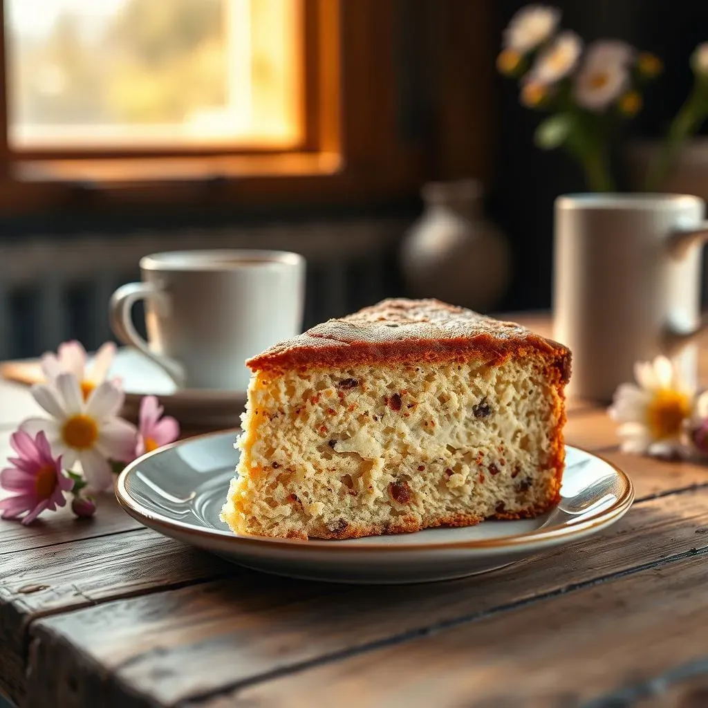 Storing and Serving Your Healthy Sour Cream Coffee Cake