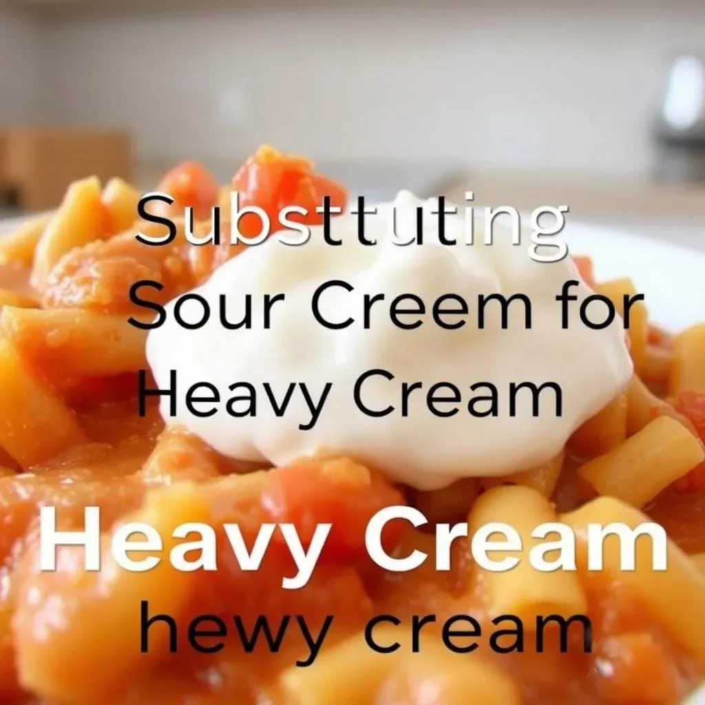 Substituting Sour Cream for Heavy Cream: The Ultimate Guide