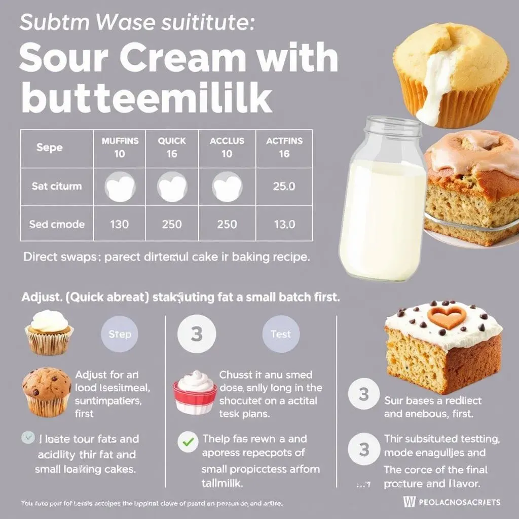 Successful Substitutions: Buttermilk for Sour Cream Recipes