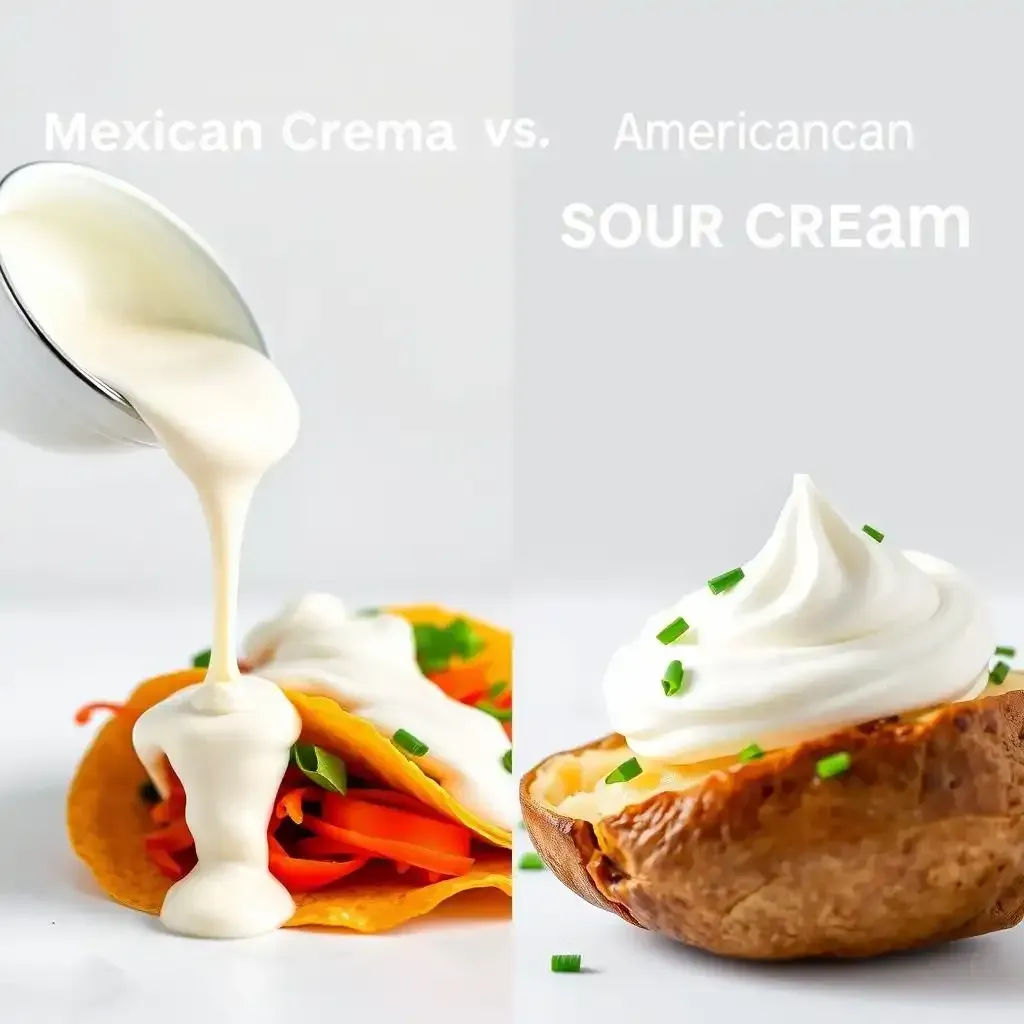 Texture And Taste A Sidebyside Comparison Of Mexican And American Sour Cream