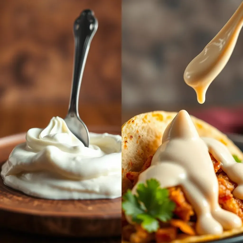 Texture Talk: Thickness of Sour Cream vs. Pourability of Crema