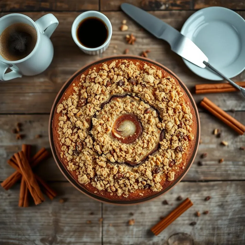 The Allure of German Sour Cream Coffee Cake: A Classic Revisited
