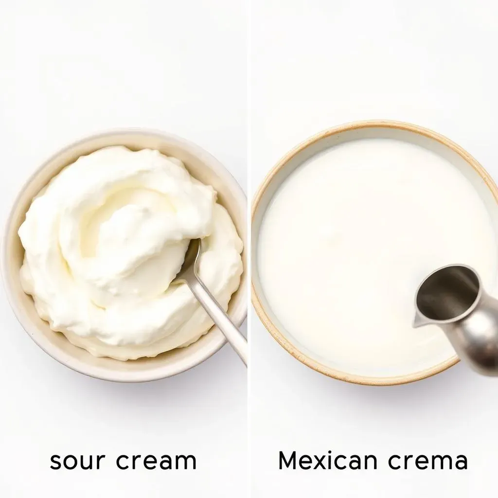 The Basics: Sour Cream vs. Mexican Crema