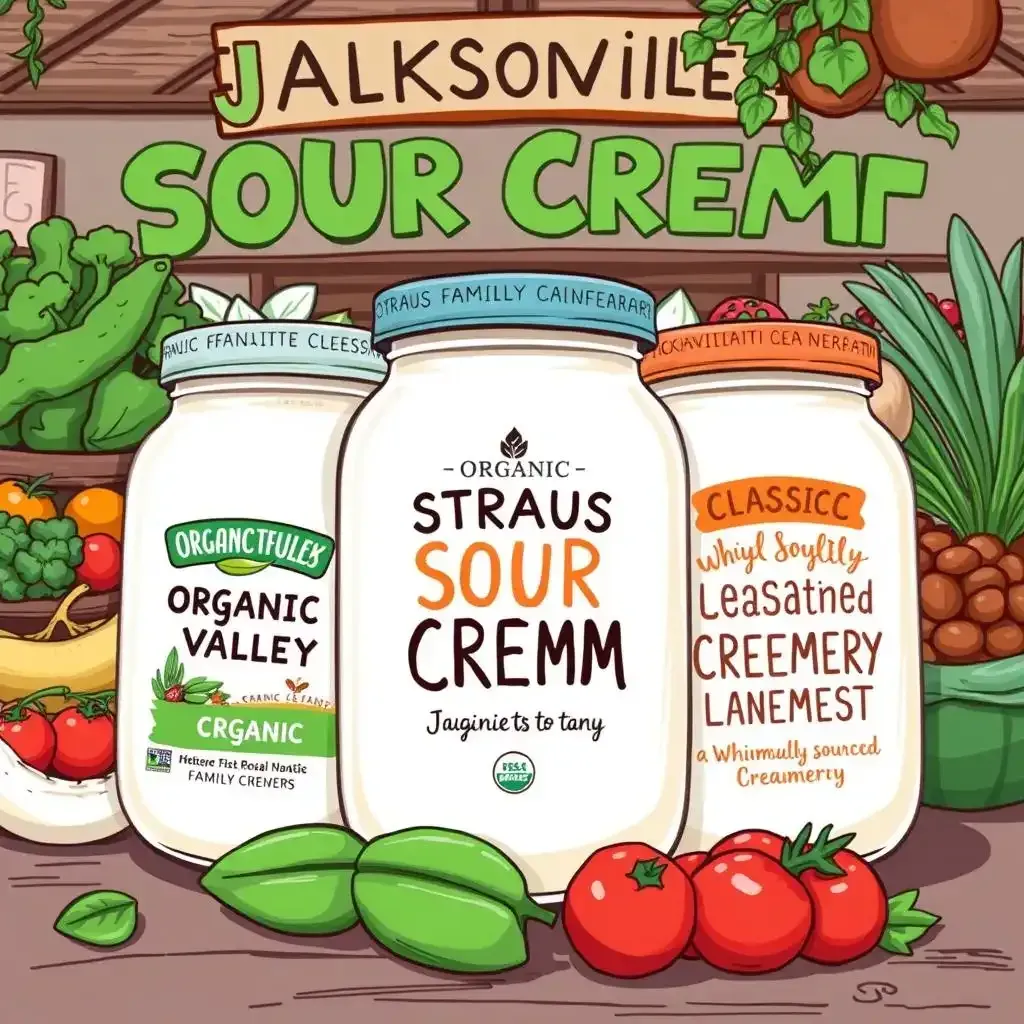 The Cream Of The Crop Top Brands Of Organic Sour Cream In Jacksonville