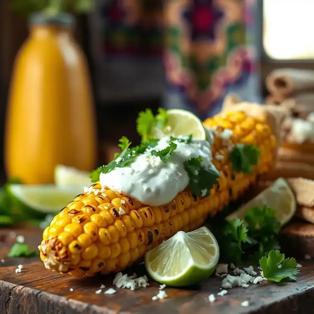 The Delicious Duo Corn And Mexican Sour Cream