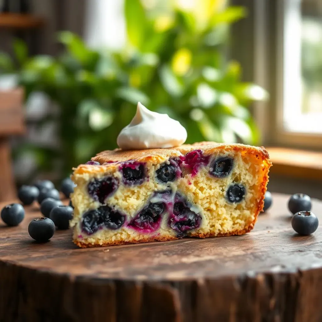 The Magic of Sour Cream in Blueberry Coffee Cake