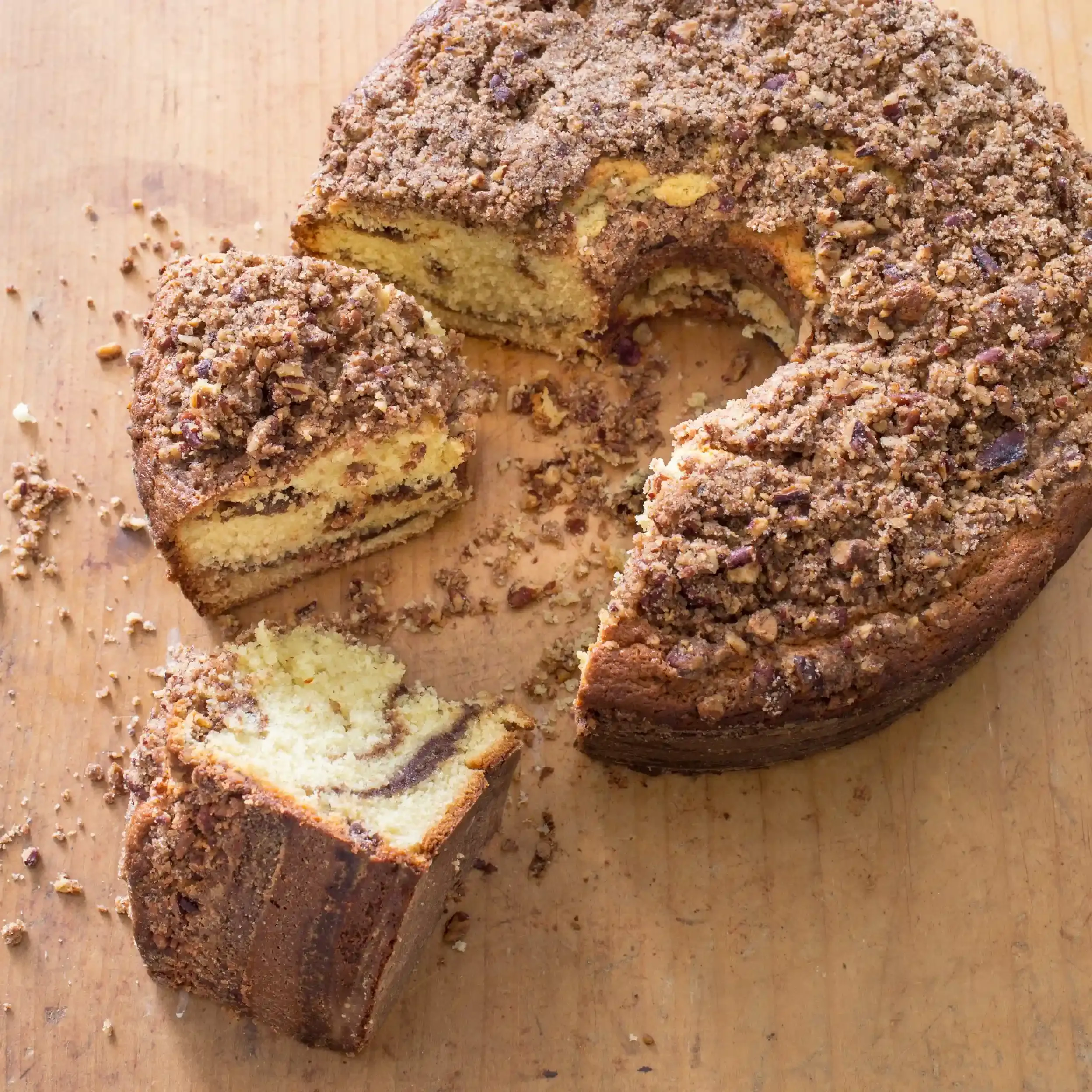 The Sour Cream Secret to Tender Coffee Cake