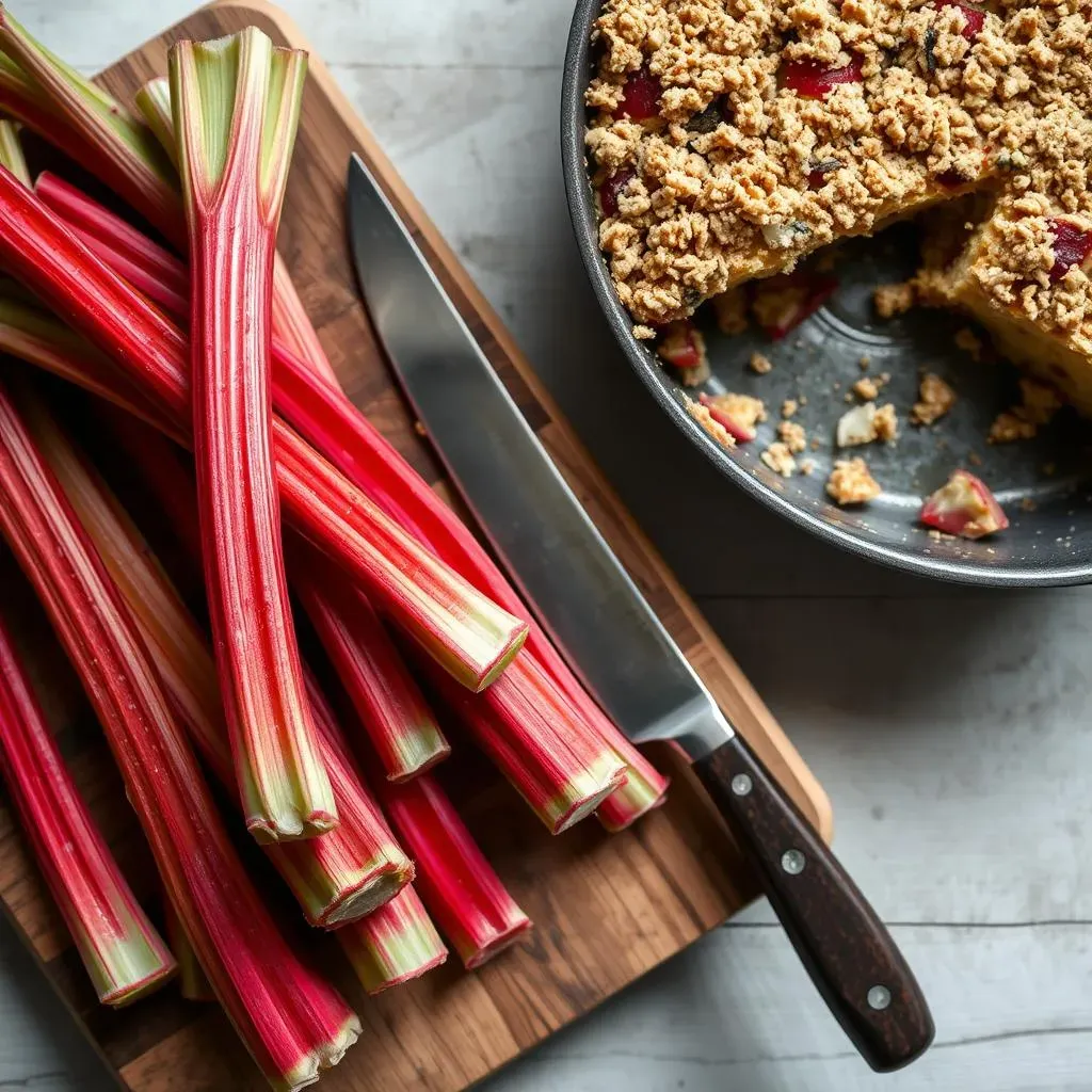 The TangySweet Secret: Selecting and Preparing Rhubarb for Coffee Cake