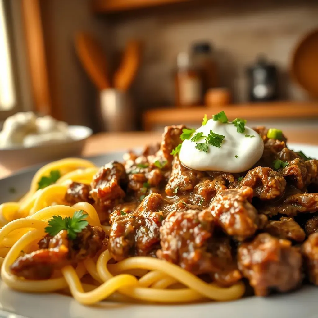 The Top 2 Sour Cream Substitutes for Beef Stroganoff: Greek Yogurt & Cream Cheese