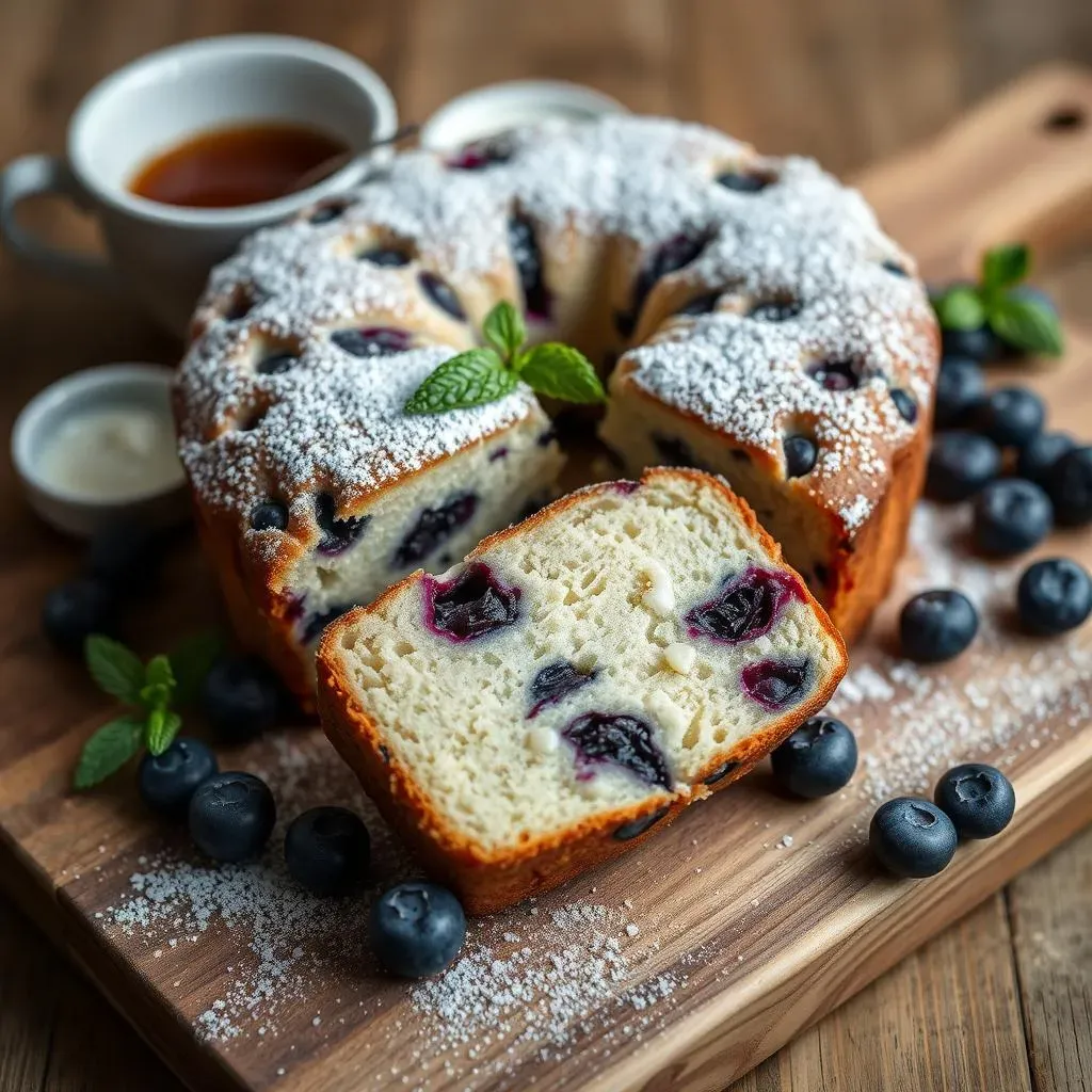 Tips for Storing and Serving Your Blueberry Sour Cream Coffee Cake