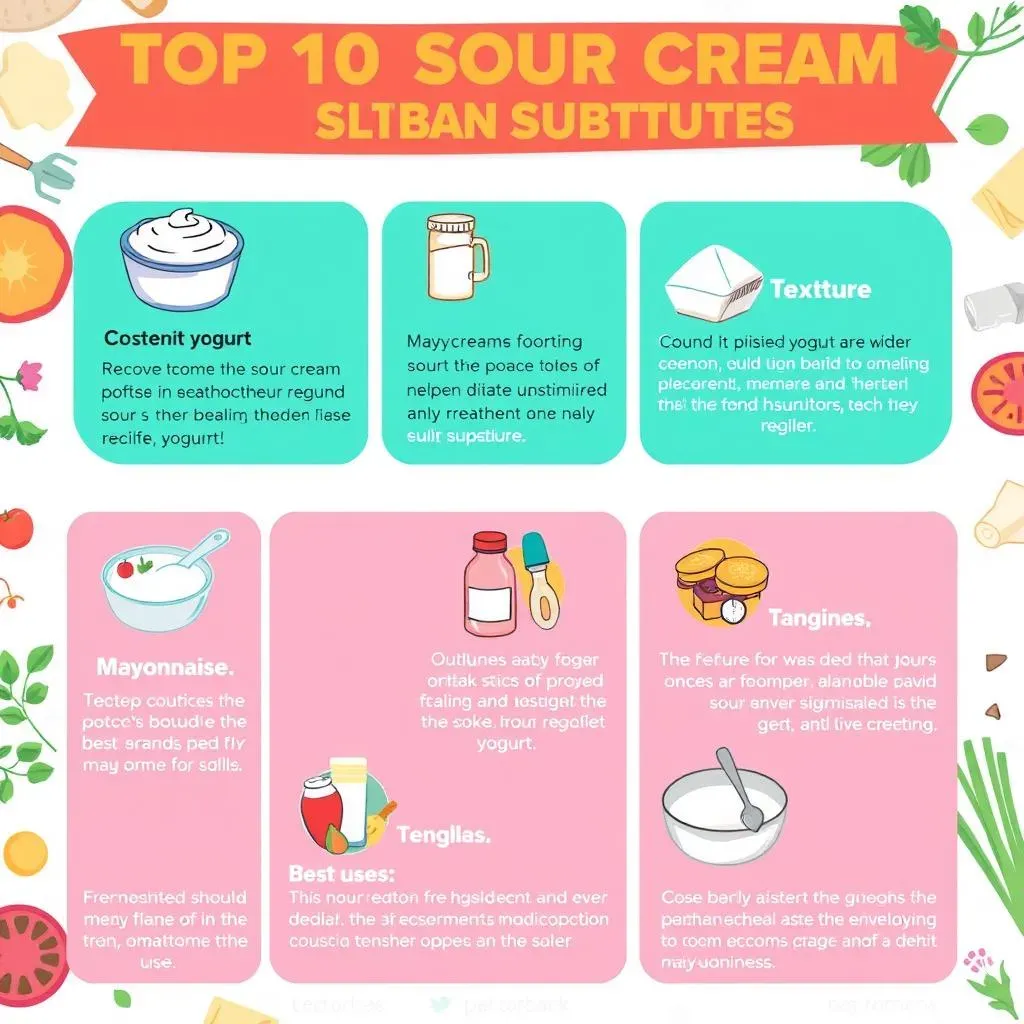 Top 10 Sour Cream Substitutes: Your Kitchen's Secret Weapons