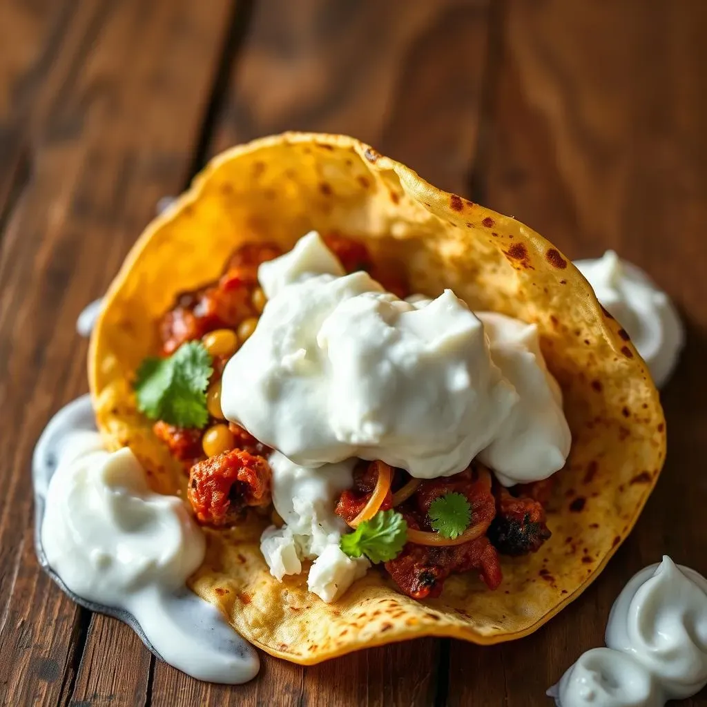 Top Dairy and NonDairy Substitutes for Sour Cream on Tacos