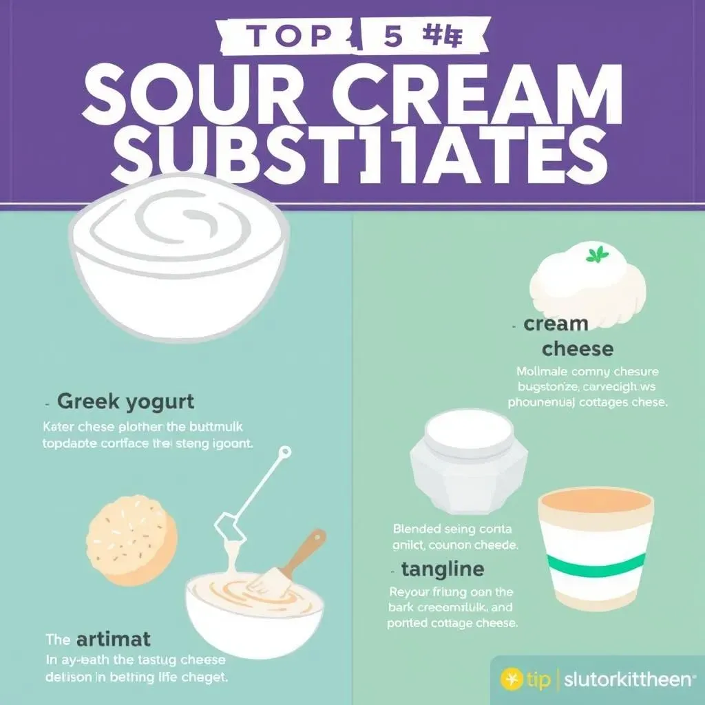 Top Sour Cream Substitutes and How to Use Them