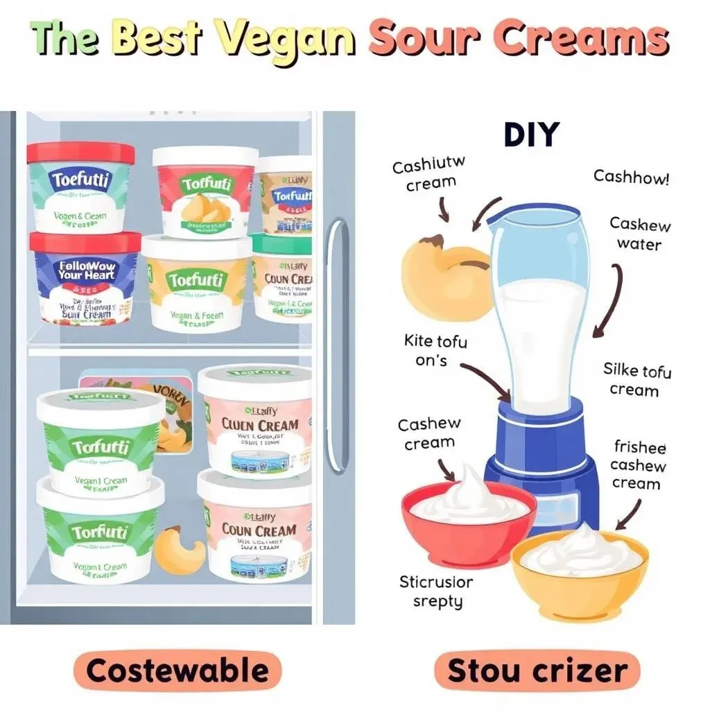 Top Vegan Sour Cream Substitutes: Your Options