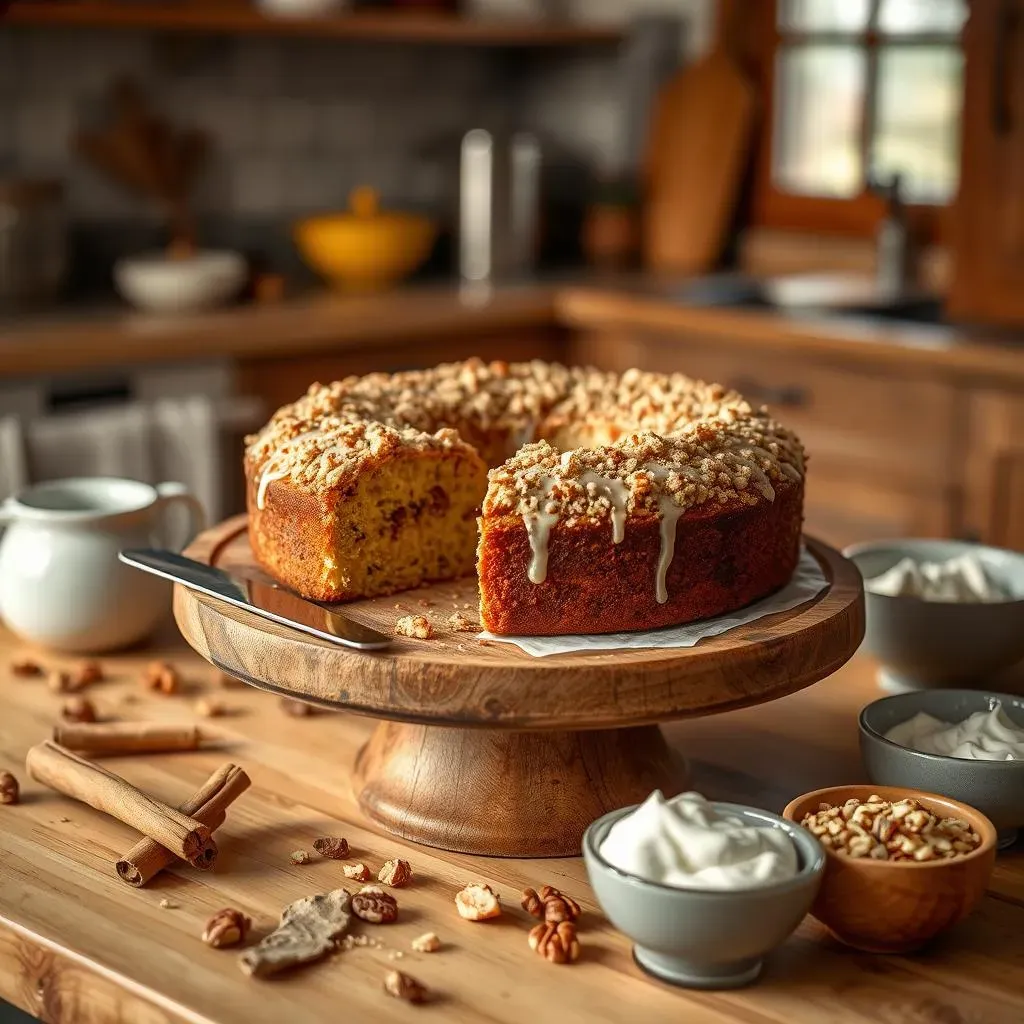 Transforming a Basic Cake Mix into a ShowStopping Coffee Cake