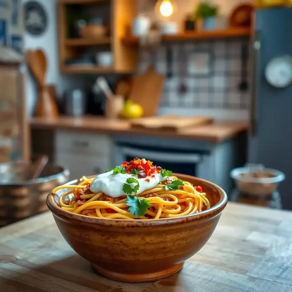 Two Delicious Methods For Making Mexican Spaghetti With Sour Cream