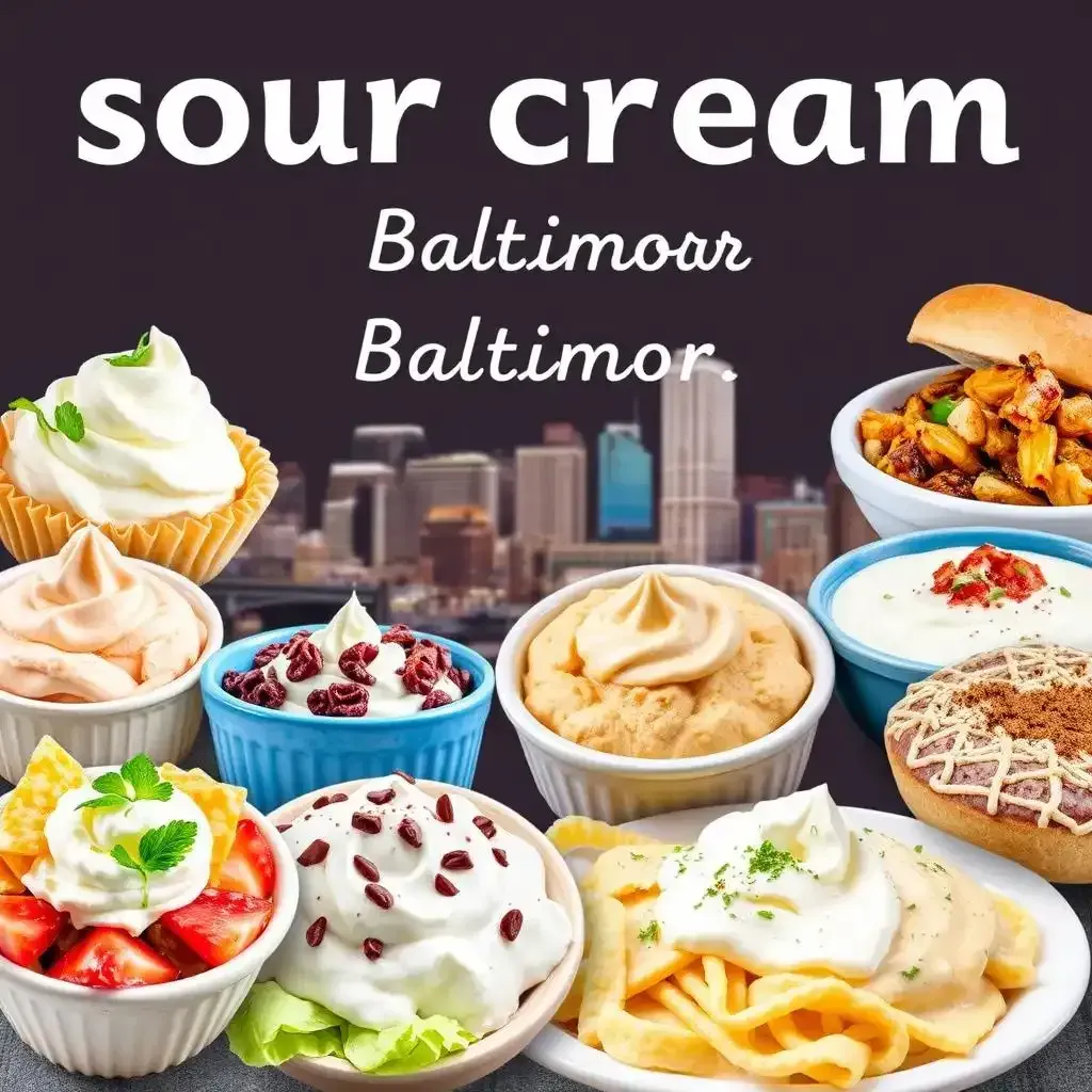 Ultimate Sour Cream Types Baltimore