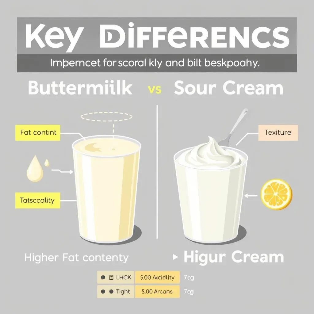 Understanding the Differences: Buttermilk vs. Sour Cream