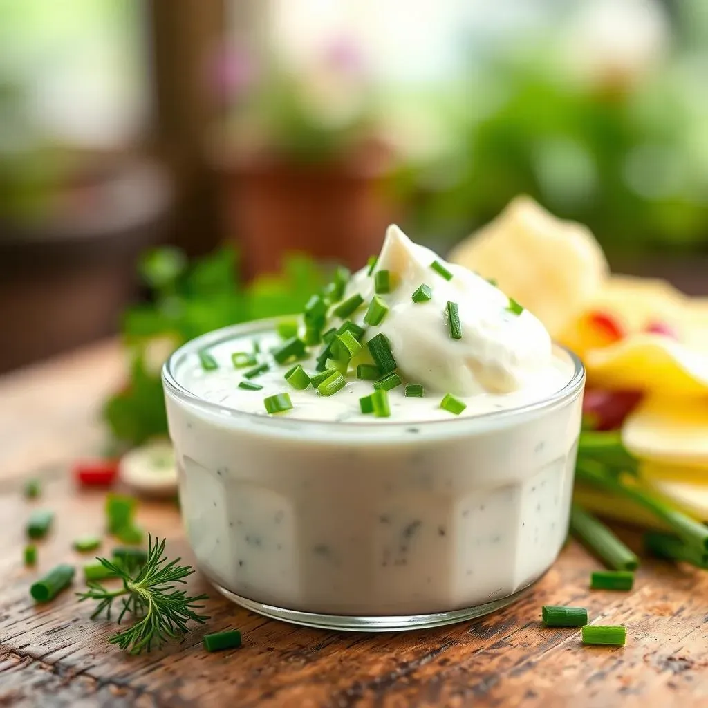 Using Sour Cream as a Mayonnaise Substitute in Dressings and Dips