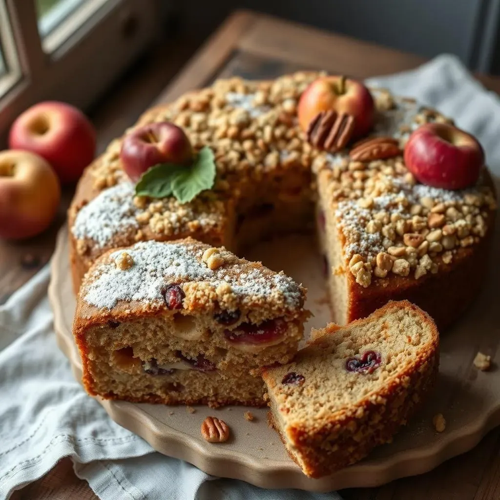 Variations and Twists: Apple Streusel Coffee Cake Sour Cream Edition